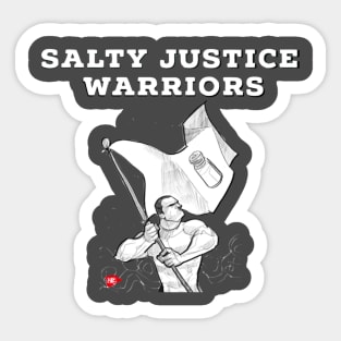 Salty Justice Warrior Sticker